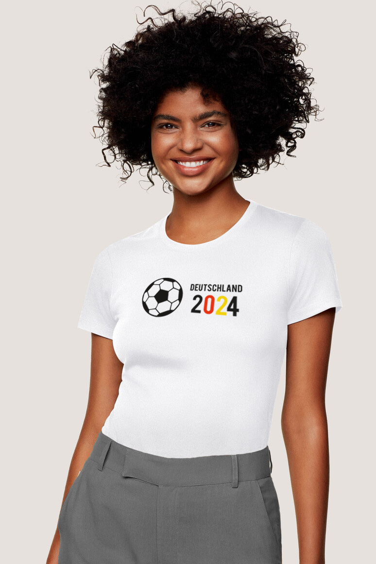 EM 2024 Fan-Shirts | Fan-Shirt Damen | XXXL | EM-02 | Motiv Vorderseite ...